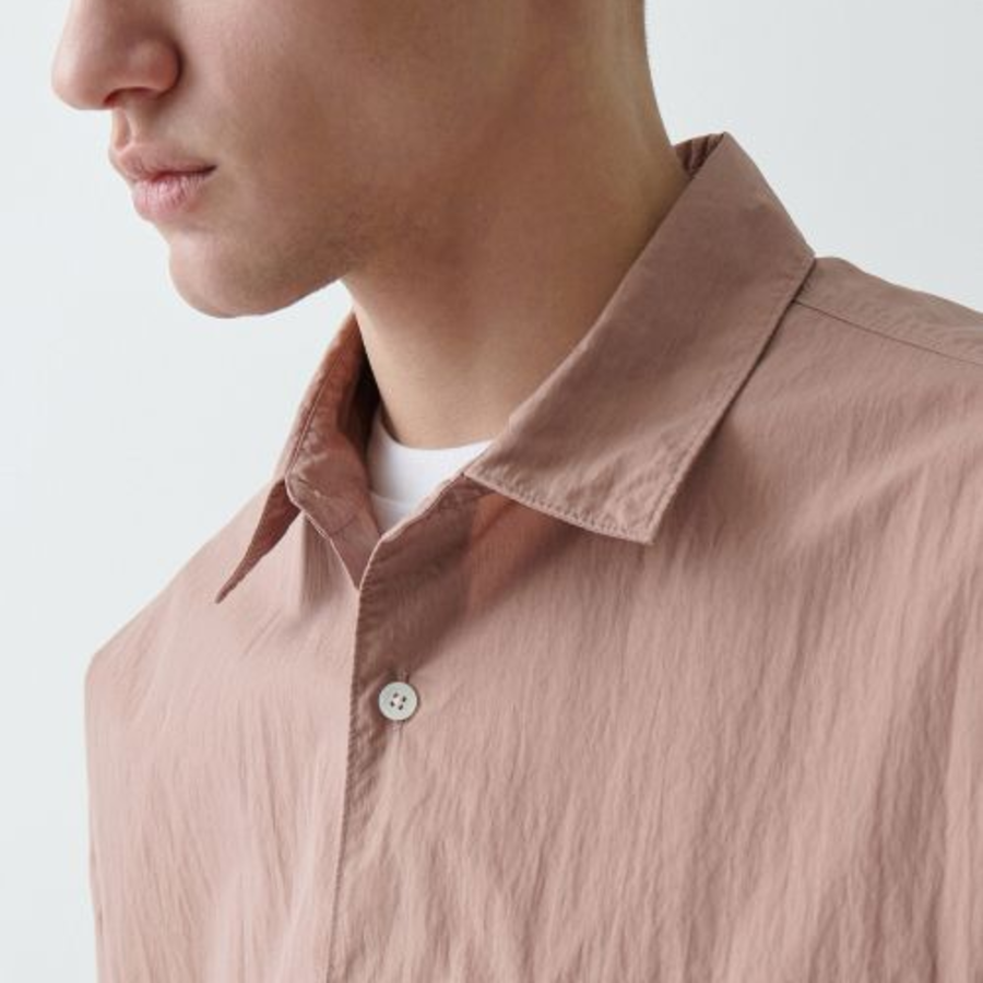 City Leisure CN Oversized Short Sleeve Shirt [Desert Pink]