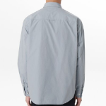 Relaxed Washed Poplin Shirt [Cloudy Blue]