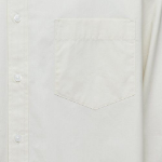 Oversized Poplin Shirt [Cream]
