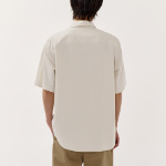 Relaxed Oxford Short Sleeve Shirt [Cream]