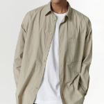 City Leisure CN Oversized Shirt [Greyish Beige]