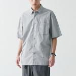 City Leisure CN Oversized Short Sleeve Shirt [Light Grey]