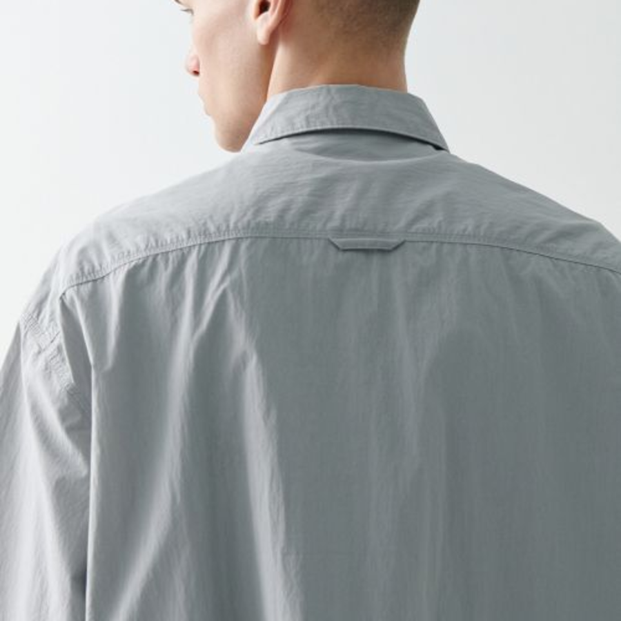 City Leisure CN Oversized Short Sleeve Shirt [Light Grey]
