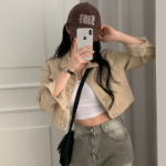 Fondue Linen Short-Sleeve Jacket