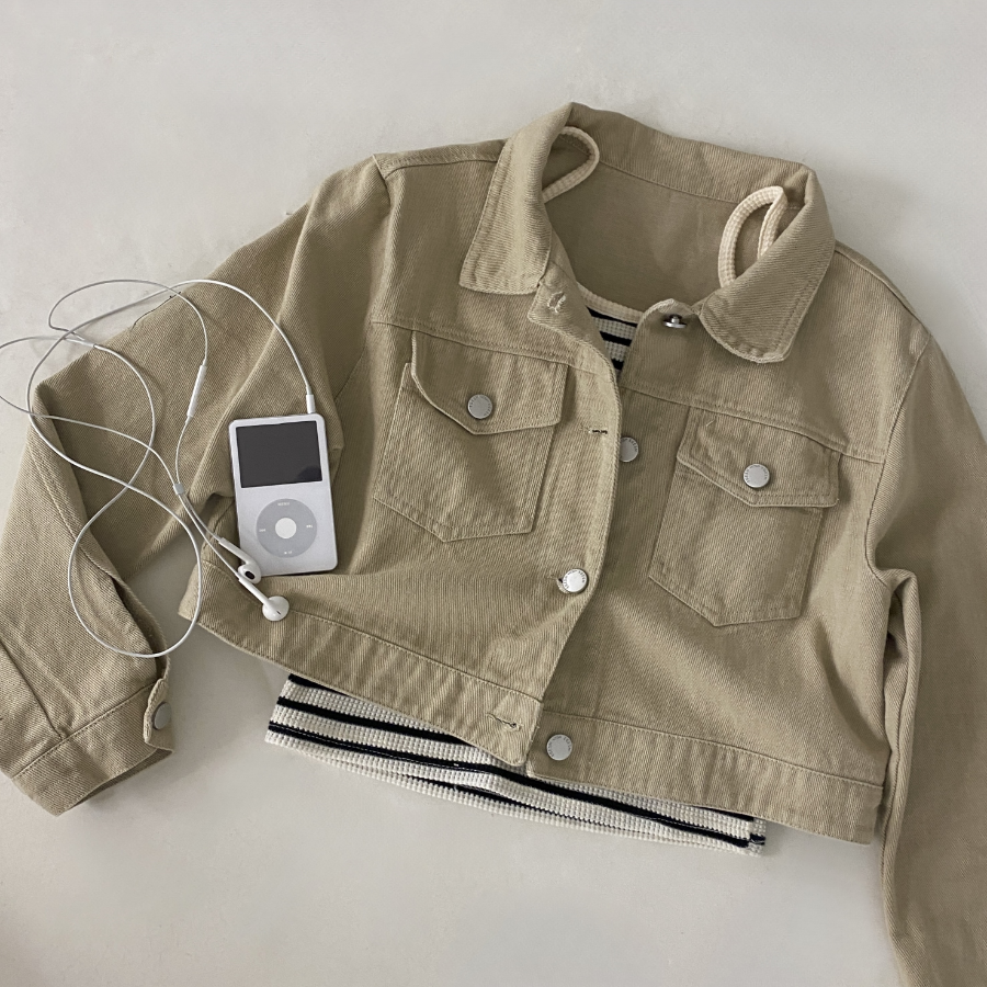 Fondue Linen Short-Sleeve Jacket