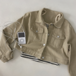 Fondue Linen Short-Sleeve Jacket