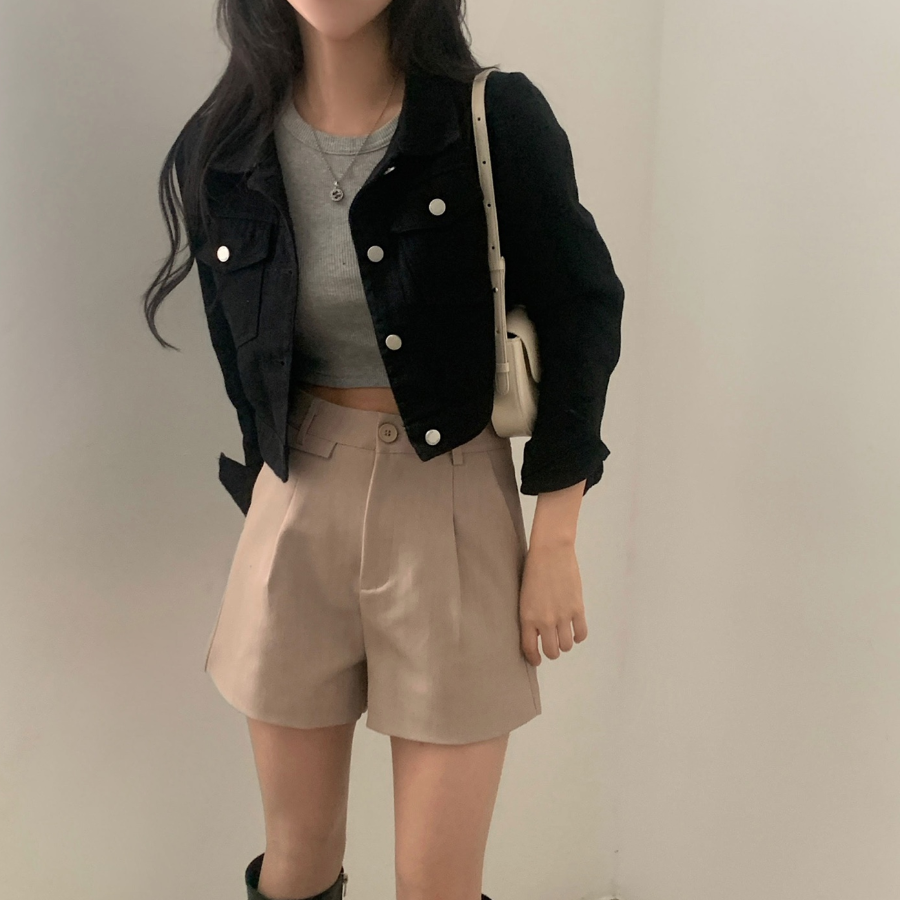 Fondue Linen Short-Sleeve Jacket