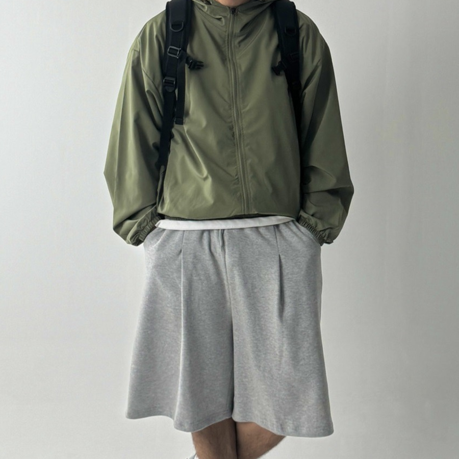 Cropped Running Windbreaker – Men's Wind Jacket