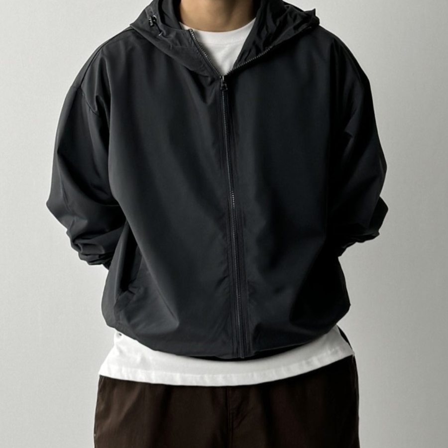 Cropped Running Windbreaker – Men's Wind Jacket