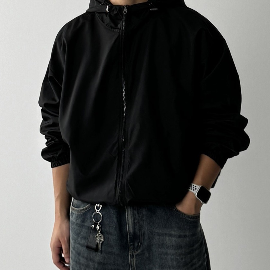 Cropped Running Windbreaker – Men's Wind Jacket