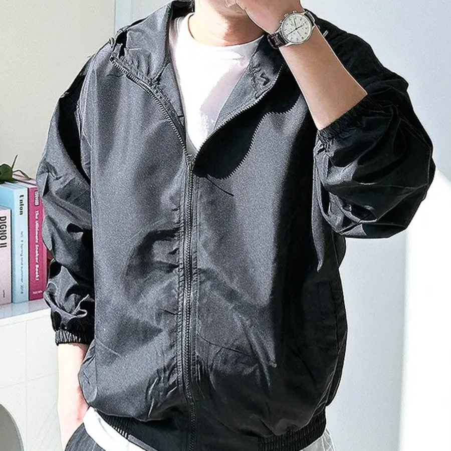 Nylon Hooded Windrunner