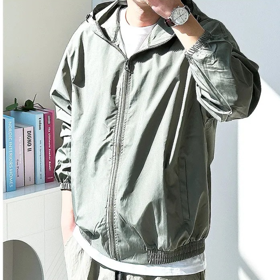 Nylon Hooded Windrunner