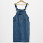 Джинсовый сарафан с лямками