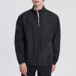 Ultralight Solid Woven Windbreaker – Zip-Up Jacket