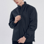 Ultralight Solid Woven Windbreaker – Zip-Up Jacket