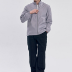 Ultralight Solid Woven Windbreaker – Zip-Up Jacket