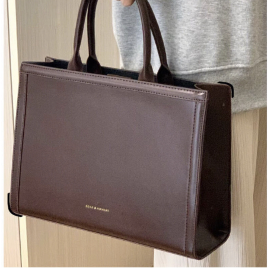 Look&Fit Basic Top Handle Tote — стильная и практичная сумка для офиса, учёбы и повседневных дел