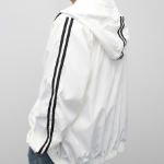 Two-Tone Line Hooded Anorak – Windbreaker Jacket