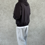 Gorpcore Oversized String Hooded Zip-Up – Windbreaker Jacket