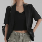 Bisco Tailored Short-Sleeve Jacket