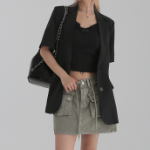 Bisco Tailored Short-Sleeve Jacket