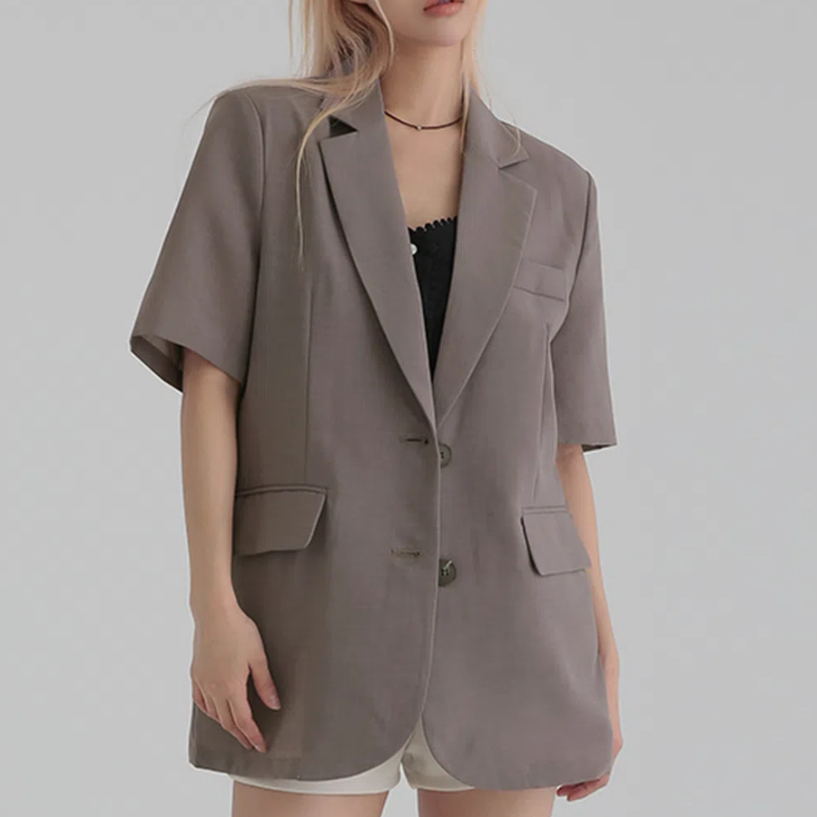 Bisco Tailored Short-Sleeve Jacket
