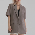 Bisco Tailored Short-Sleeve Jacket