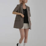 Bisco Tailored Short-Sleeve Jacket