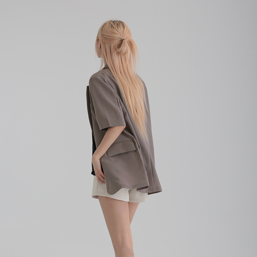 Bisco Tailored Short-Sleeve Jacket