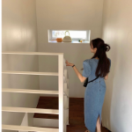 Макси-платье из денима с расслабленным силуэтом