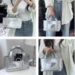 Silver Pocket Metal Tote — дерзкая и универсальная сумка для города, путешествий и активных будней