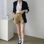 Loose Fit Women’s Linen Jacket