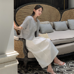 Летнее платье-бюстье с пинтами