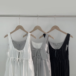 Свободный размер-Белый-Платье двойка