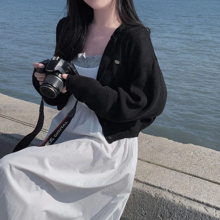 Комплект из топа и платья с каплевидным вырезом и бантиками