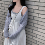 Комплект из топа и платья с каплевидным вырезом и бантиками