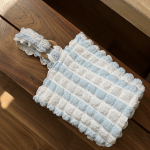 Bogle Check Fabric Tote — милая и удобная сумка для учёбы, прогулок и повседневных дел