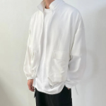 Свободный размер-Айвори-Ветровка