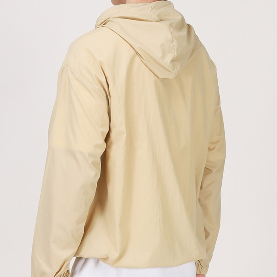 Loose Fit Half-Zip String Windbreaker Jumper