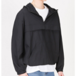 Loose Fit Half-Zip String Windbreaker Jumper