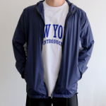 Two-Way Windbreaker – Unisex Daily Oversized Packable Lightweight Jacket