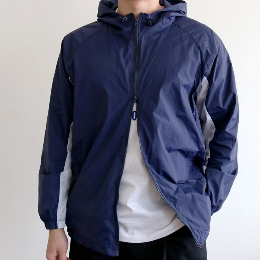 Two-Way Windbreaker – Unisex Daily Oversized Packable Lightweight Jacket