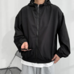 Seasonal Essential Hooded Windbreaker – Lightweight Hooded Jacket