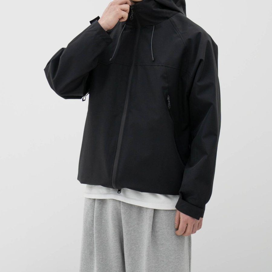 Gorpcore Oversized Hooded Windbreaker – Mid-Season Jacket