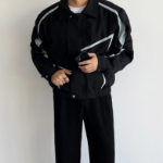 Anorak Cropped Running Windbreaker – Varsity Short Oversized Jacket