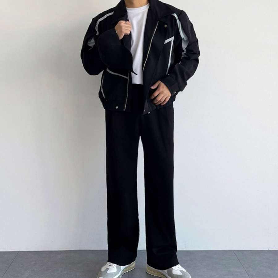 Anorak Cropped Running Windbreaker – Varsity Short Oversized Jacket