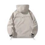 Gorpcore Oversized Hooded Windbreaker Jacket – Casual Street Zip-Up