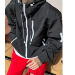 Mountain Field 2-Way Nylon Windbreaker Jacket