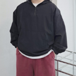 Nylon Windbreaker Hooded Anorak