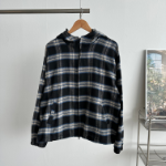 Свободный размер-Темно-синий-Ветровка